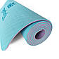 Килимок для фітнесу та йоги Gemini Sport TPE+TC 6мм GE-60015, фото 3