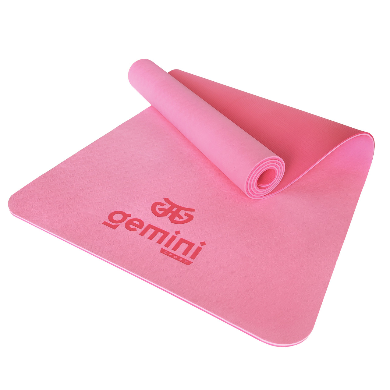 Килимок для фітнесу та йоги Gemini Sport TPE+TC 6мм GE-60016, фото 1