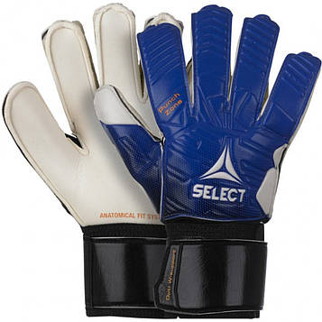 Рукавиці воротарські Select Goalkeeper Gloves 03 Youth Blue/White (Оригінал) 6