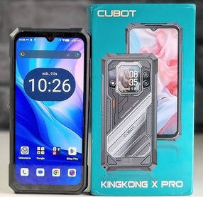 Смартфон CUBOT KINGKONG X PRO 5G 12\256GB NFC Dimensity 8200 6.72" FHD 144Hz + скло