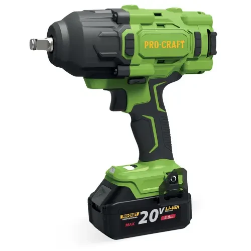 Акумуляторний гайковерт Procraft PWA82 Кейс (з 1 АКБ та ЗУ), фото 1