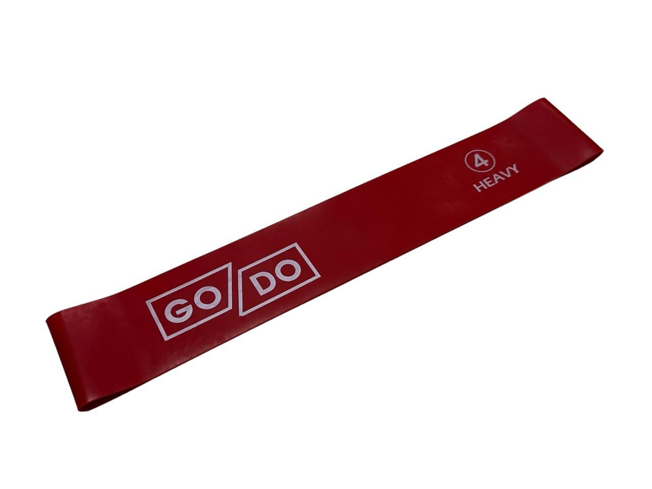 Гума для ніг GoDo номер 4 червоний GD-09R 15кг, фото 1