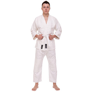 Кімоно для дзюдо MATSA GA-0013 110-200см білий         00 (зріст 120)