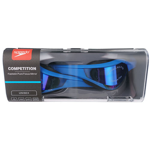 Окуляри для плавання Speedo Fastskin Pure Focus Mirror синій Уні OSFM 7-081028W/BL, фото 1