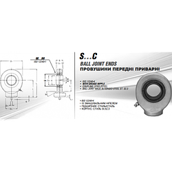 Провушина S16C (під палець ф16)