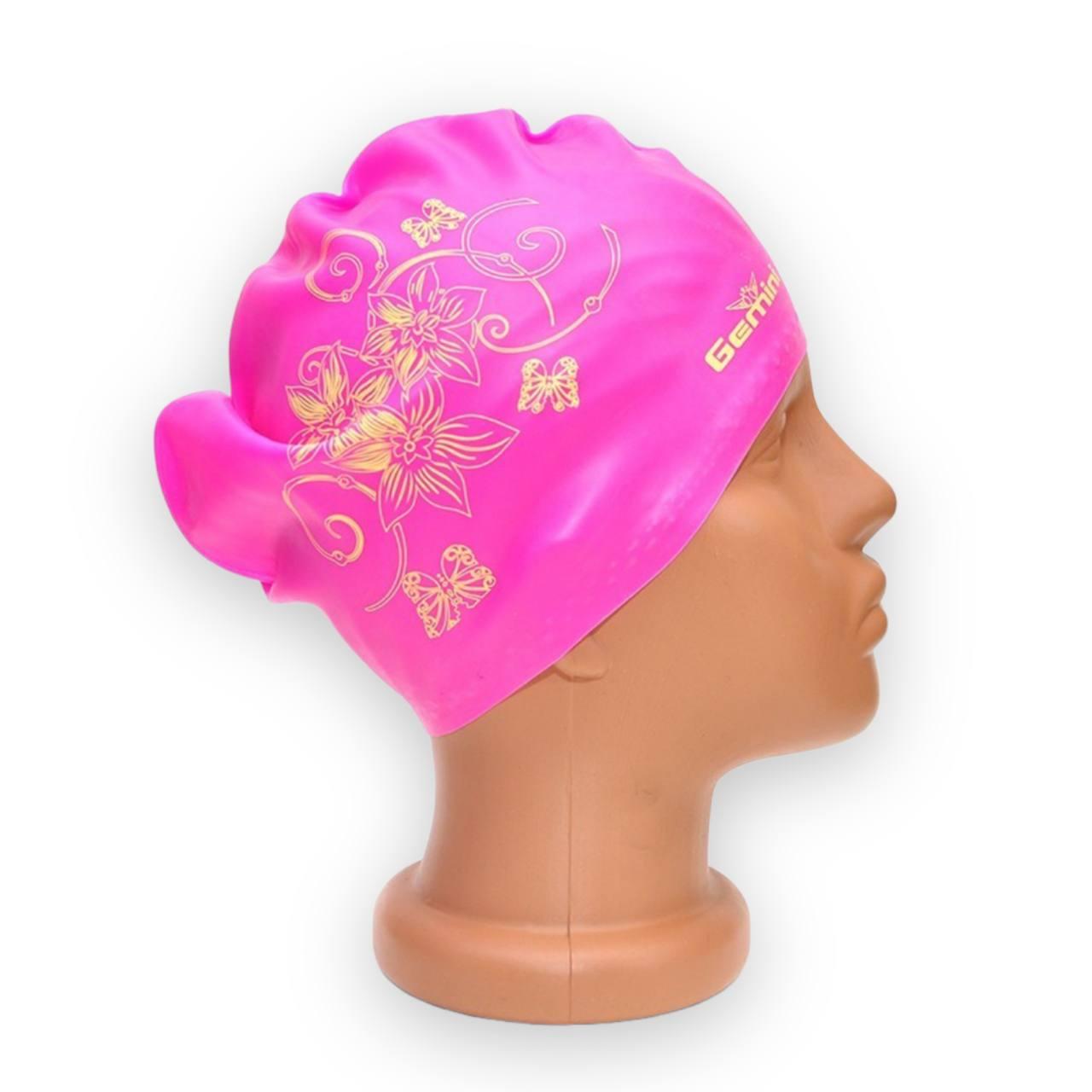 Шапочка для довгого волосся Gemini SW-SL-02PINK рожевий, фото 1