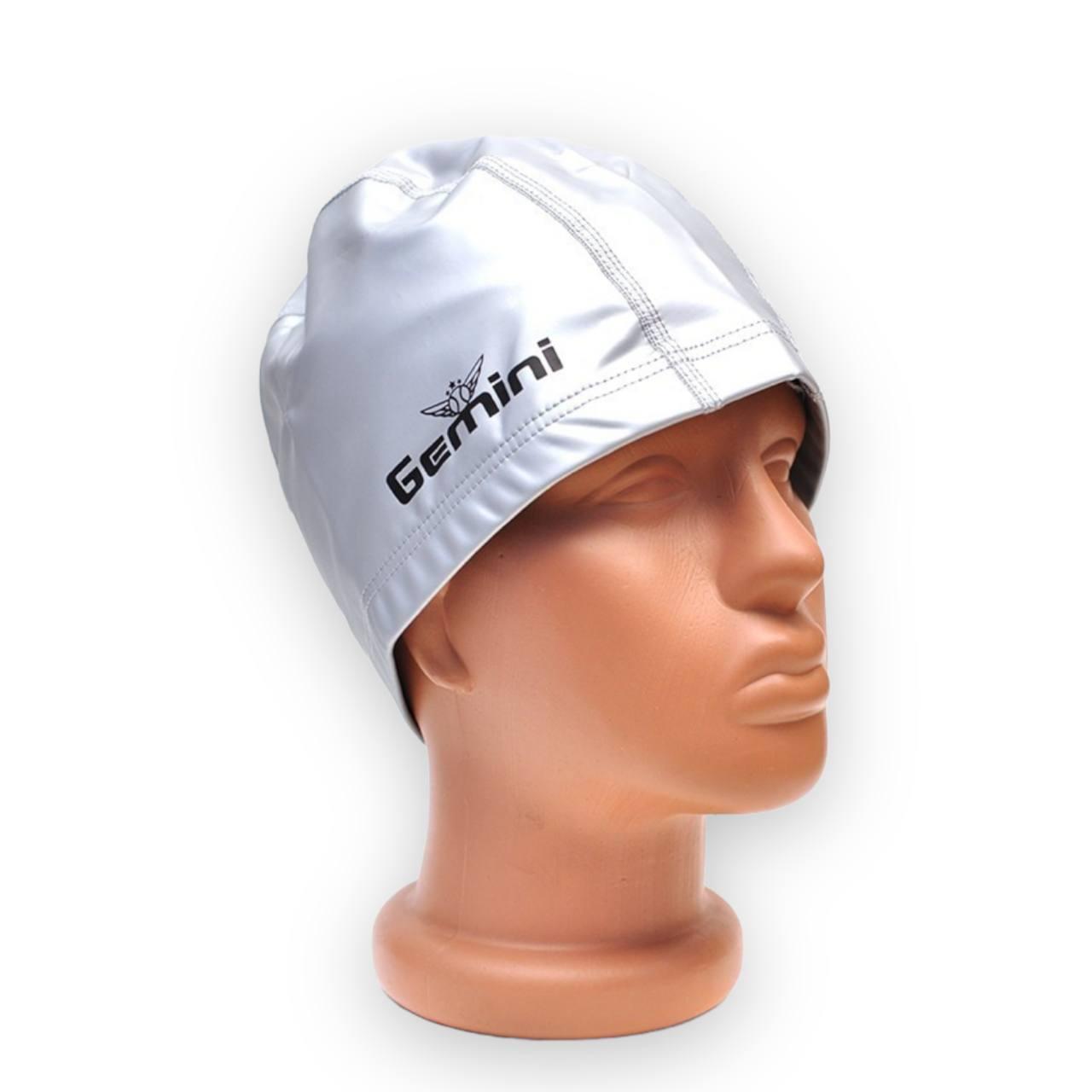 Шапочка для плавання Gemini SW-PU-01GRAY сірий, фото 1