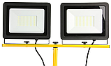 Світлодіодний прожектор для ні MAR-POL M82736 будівельний прожектор з регульованим штативом, фото 3