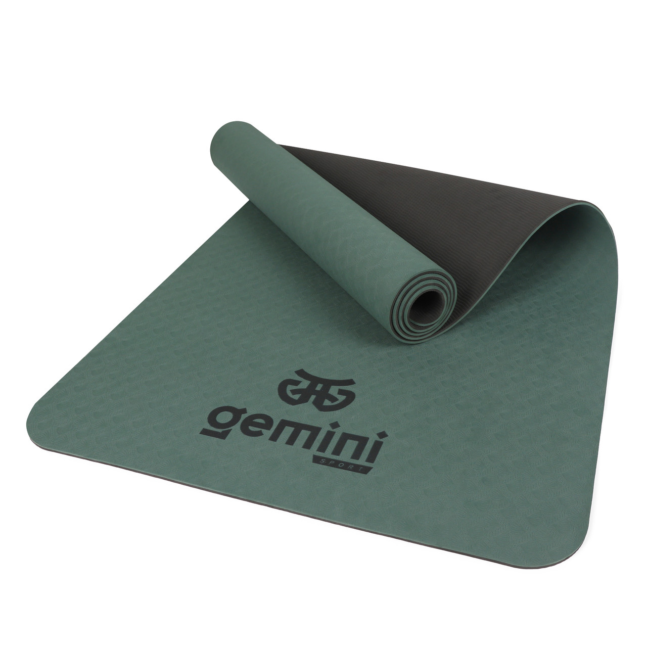 Килимок для фітнесу та йоги Gemini Sport TPE+TC 6мм GE-60024, фото 1