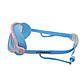 Окуляри для плавання Conquest дитячий блакитно-рожевий BL-2102-BLP, фото 4