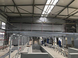 Гідроізоляція кормових жолобів, приміщень з впливом дуже агресивного середовища. ISO 9001