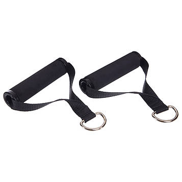 Ручки для еспандера та тренажера Gemini GI-6430 2шт чорний