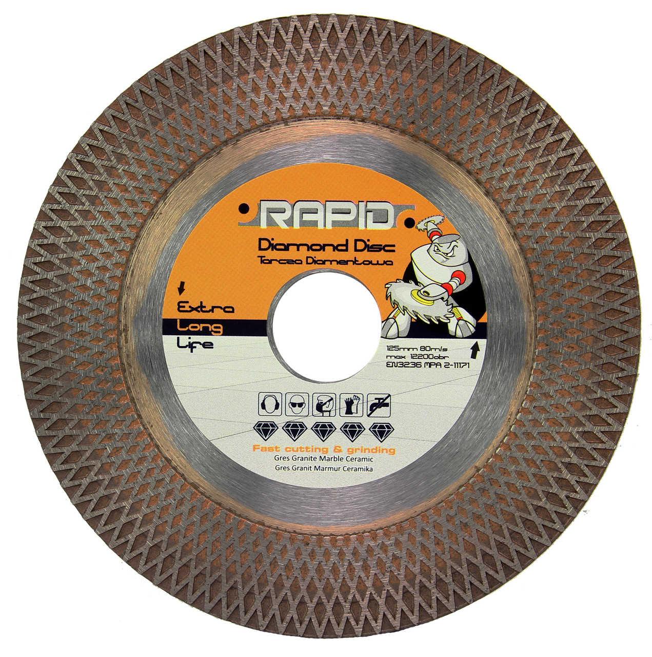 Диск для плитки Rapid M08704 алмазний диск для бетону