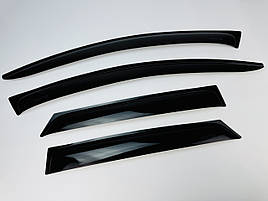 Дефлектори вікон (вітровики) для Citroen C4 5D 2010+ HB 4шт накладні (ANV)
