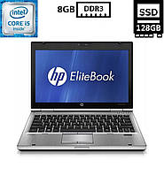 Ноутбук HP EliteBook 2170p/11.6” TN 1366x768/Core i5-3437U 1.90GHz/8GB DDR3/SSD 128GB/Intel HD Graphics Камера Б/В