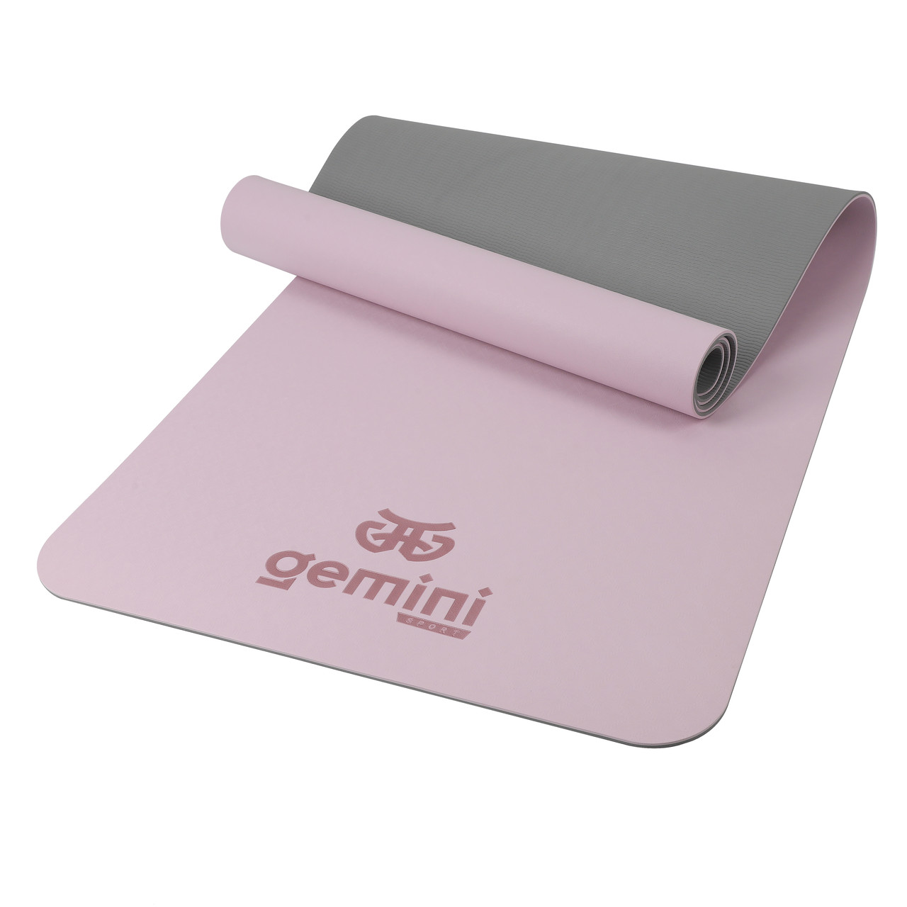 Килимок для фітнесу та йоги Gemini Sport TPE+TC 6мм GE-60030, фото 1