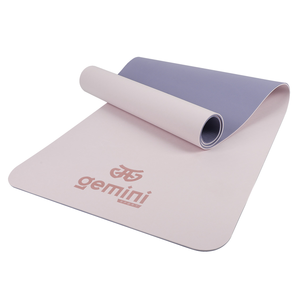 Килимок для фітнесу та йоги Gemini Sport TPE+TC 6мм GE-60031, фото 1