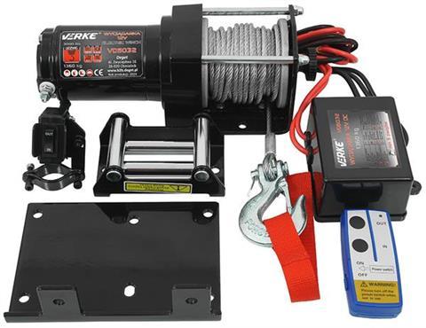 Лебідка для транспорту Verke V06032 лебідка для авто 12V