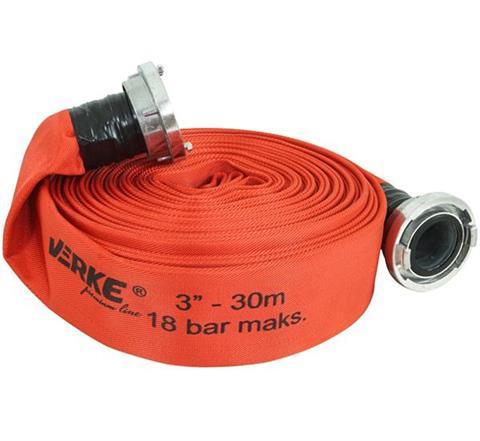 Пожежний рукав Verke V60145 Пожежний рукав 3"x30м 18Бар