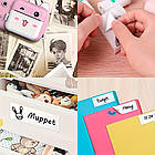 Набір 3шт Клейкий папір для міні принтера (57×25мм) / Самоклеючий папір для фотоапарата, фото 3