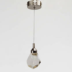 LED кристал підвісний Artlight 3W колір Хром 2335/1CH