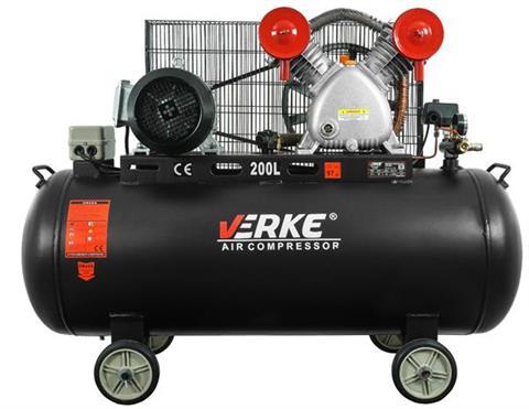 Двоциліндровий компресор Verke V81126 компресор 10 бар