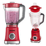 Блендер стаціонарний Mesko MS 4079 (1000 Вт, 2 швидкості, пластикова чаша), фото 7