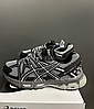 Утеплені кросівки Asics Gel Kahana 8 Black Grey Асікс Кахана термо чорно-сірі для чоловіків і жінок, фото 9