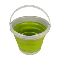 Відро TRAMP складане силіконове 5л UTRC-092, Олива