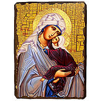 Икона Анна Святая Праведная мать Пресвятой Богородицы ,икона на дереве 130х170 мм