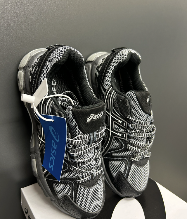 Asics Gel-Kahana 8 Black-Grey (Термо)
