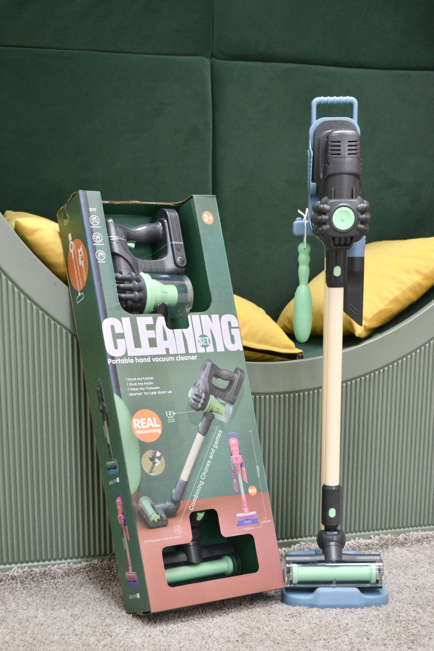 Пилосос-швабра дитячий з насадками та щіткою XG 2-31 A, фото 1