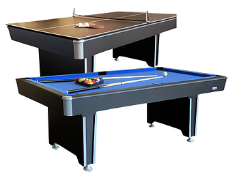 Більярдний стіл Phoenix 7 футів + тенісний стіл 2в1