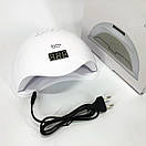 Лампа для манікюру Sun 5 nail lamp FD93-1 led для сушіння гель-лаку з таймером для домашнього використання, фото 10