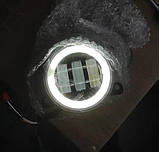 Протитуманні фари LED універсальна 3,5 дюйма 90мм туманка +drl ДХО глазки поворот, фото 6