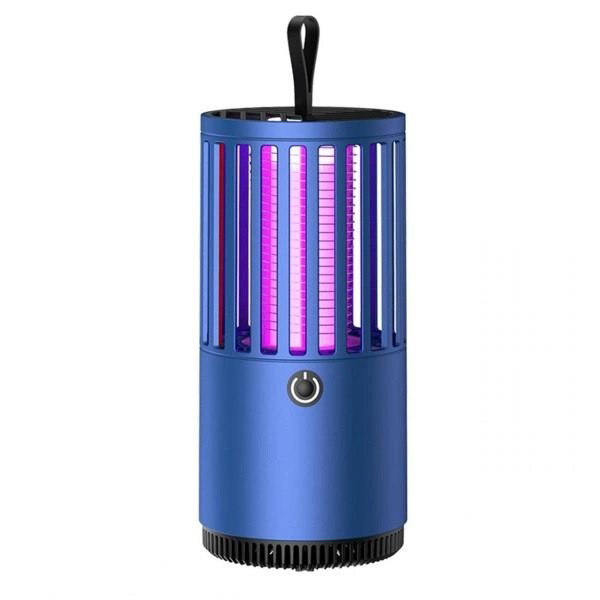 Лампа-ловушка для комарів Побутова із зарядкою від Usb 1001 MOSQUITO LAMP, портативна AuraHome