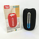 Портативна Bluetooth-колонка TG653 USB з ремінцем, акумуляторна колонка для музики. Колір: чорний, фото 11