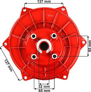 Кришка для насоса 2 дюйми MAR-POL M3000505 кришка насоса тиску 2", фото 3