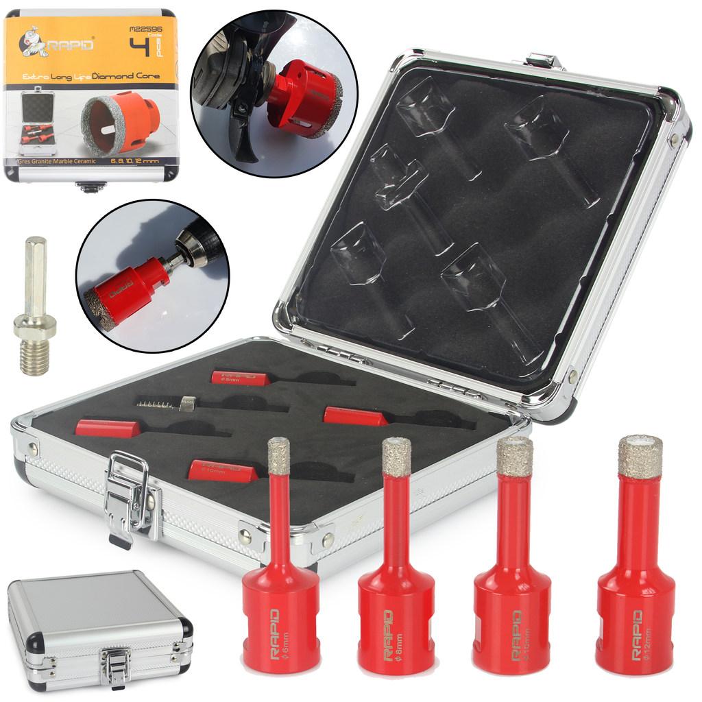 Набір алмазних коронок Rapid M22596 кільцеві алмазні коронки