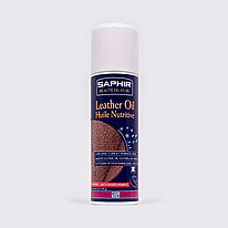 Водовідштовхувальне просочення Saphir Huile Protectrice HP Leather Oil, спрей, 200 мл
