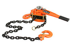 Ручна лебідка для підйому вантажів MAR-POL M80750 Цепна лебідка з трещіткою 3000 кг, фото 2