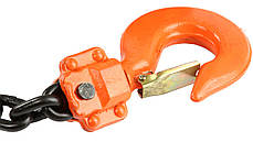 Ручна лебідка для підйому вантажів MAR-POL M80750 Цепна лебідка з трещіткою 3000 кг, фото 3