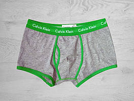 Чоловічі труси хіпси СаІvіn КІеіn 365 сірі з зеленим поясом