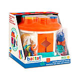 Іграшка-сортер, що розвиває – РОЗУМНИЙ БУДИНОЧОК (12 форм), фото 3