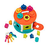 Іграшка-сортер, що розвиває – РОЗУМНИЙ БУДИНОЧОК (12 форм), фото 4