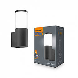 Архітектурний LED світильник VIDEX |GU10, 220V, IP54| Чорний VL-AR091B