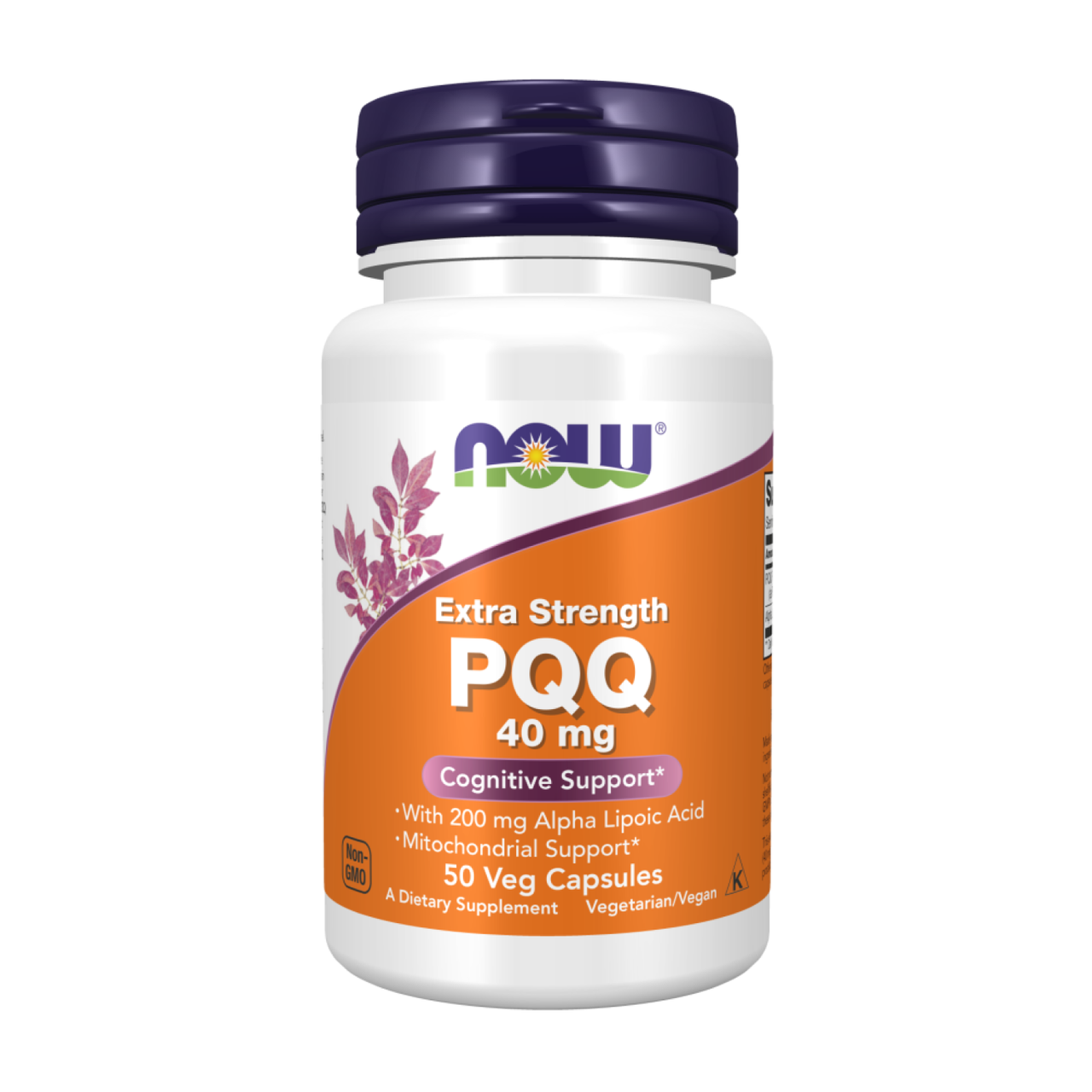 Пірролохінолінон NOW Foods Extra Strength PQQ посилений 40 мг 50 капсул