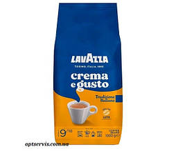 Кава в зернах Lavazza Crema e Gusto Tradizione Italiana 1 кг