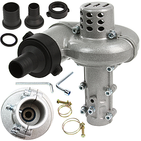 Насадка-помпа для води на мотокосу 28 мм 9T CATA алюмінієва помпа для поливу та відкачування води