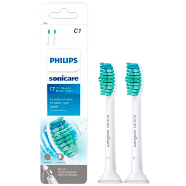 Насадки на зубні щітки Philips Sonicare ProResults C1 HX6012/07 (2 шт.)